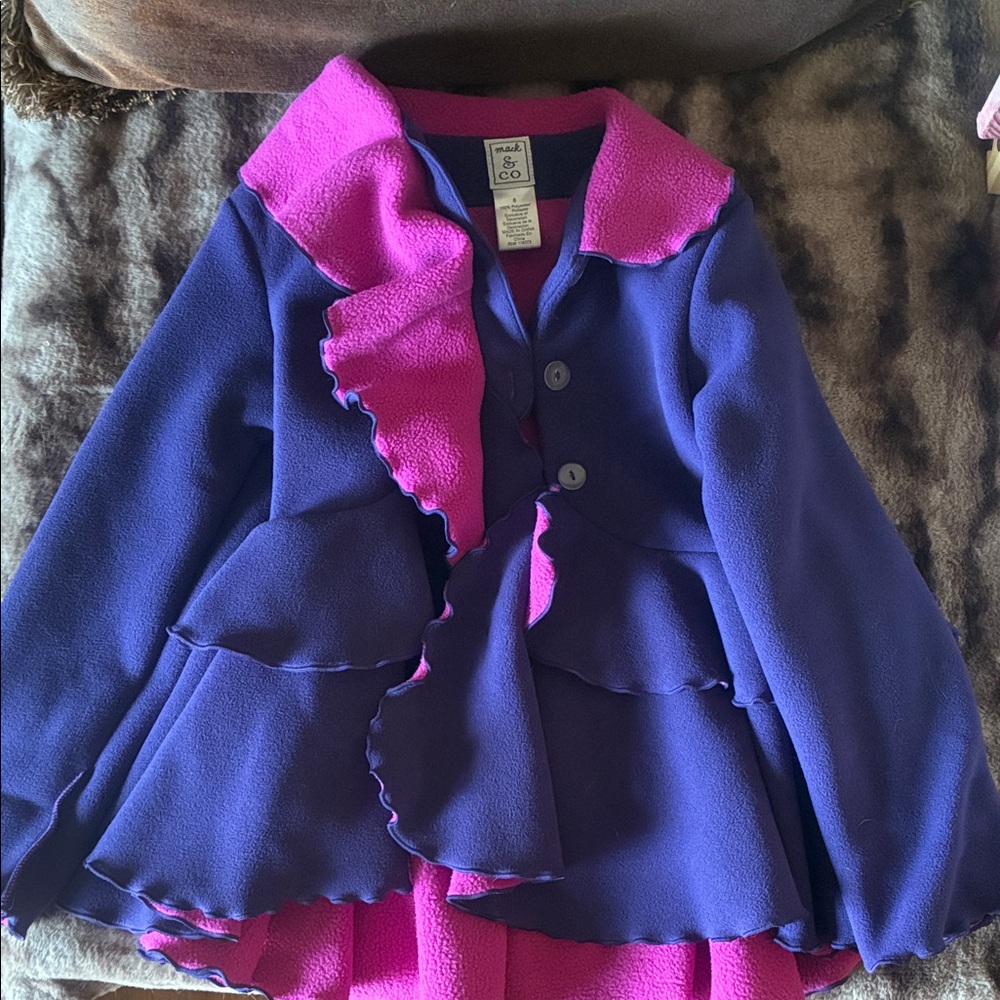 Adorable girls fleece jacket